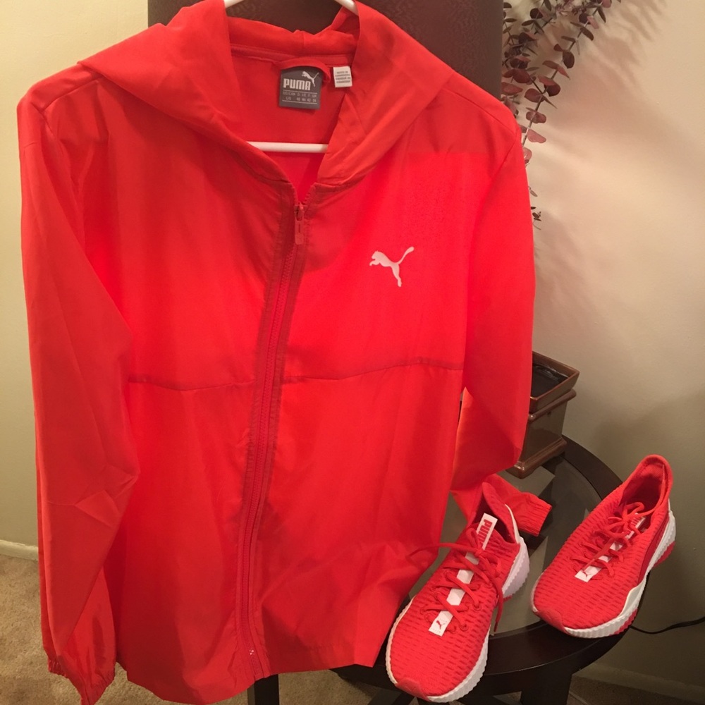 Puma windbreaker & Puma Sneakers